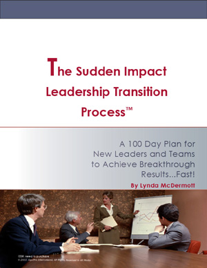 The Sudden Impact Leadership Transition Process